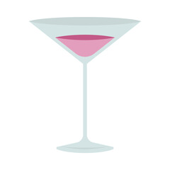 Canvas Print - Valentine's Day Cocktail Glass