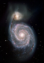 Wall Mural - new spitzer deep space telescope images. elements of this image furnished by nasa.