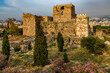 Lebanon. Byblos Archeological Site (UNESCO World Heritage Site), Byblos Castle (Crusader Fort, Castle of Gibelet)