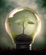 © digitizesc - Renewable energy, sustainability, ecology concept.