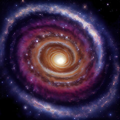 Wall Mural - Psychedelic Galaxy - By Generative AI