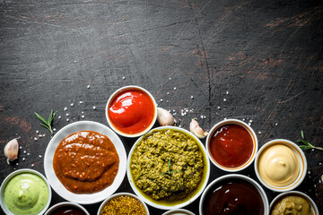 Sticker - Mix from different kinds of sauces.