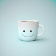 happy coffee cup Generative AI