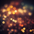 abstract bokeh background, sparking lights , generative ai