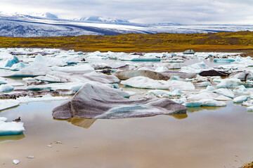 Poster -  Jokulsarlon glacial lagoon