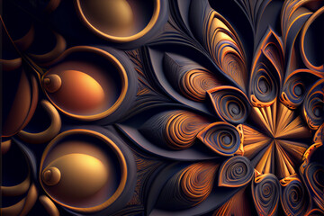 Fototapete - Background pattern for design.