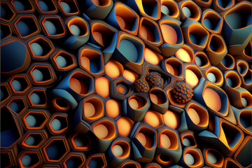 Poster - Background pattern for design.