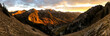 © Cavan Images - Panorama of Little Cottonwood Canyon at sunset, Salt Lake City, Utah, USA