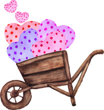 Carriage With Hearts