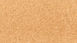 © SD Danver - Vector realistic cork texture. Cork board horizontal background. Natural tree to do list backdrop. Plywood construction, top view. Corkboard sheet illustration. Bulletin memo banner