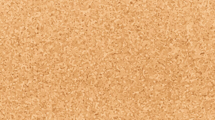 Vector realistic cork texture. Cork board horizontal background. Natural tree to do list backdrop. Plywood construction, top view. Corkboard sheet illustration. Bulletin memo banner