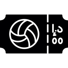 Sticker - Volley Ball Icon