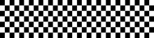 Checkered Flag Set. Race Background Vector Design