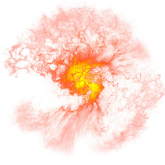 Poster - Raw power of an explosion with a blast of energy. The plasma effects create a mesmerizing display of raw power. Perfect for illustrating the force of an explosion. transparent PNG