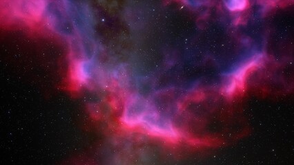 nebula gas cloud in deep outer space

