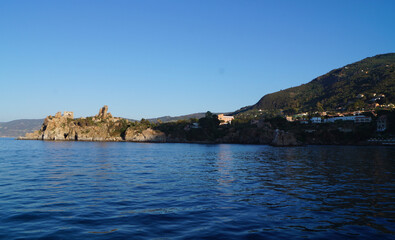 Wall Mural - Cefalu coast, Palermo, Sicily, Italy