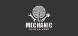 © kingmakerz - Automotive engine mechanic logo for business related to motor and car automotive industry.Automotive engine mechanic logo for business related to motor and car automotive industry.