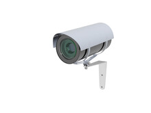 Security Camera Isolated On White