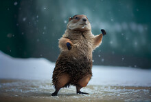 Groundhog Day Dancing In The Snow, Generative Ai