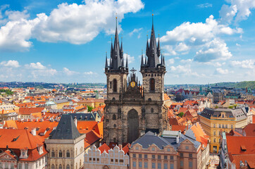 Canvas Print - Towers of the Church of Mother of God