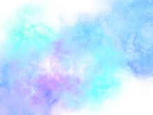 Gradient Cloud Nebula Galaxy Colorful Shape Element