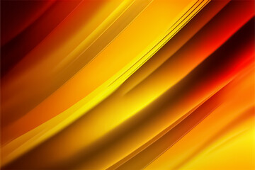abstract background with curved lines beautiful gradient of reds yellows and orange Wallpaper background silky texture Modern, futuristic. Light dark shades.