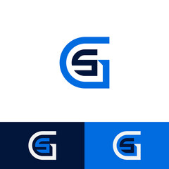 Aufkleber - Letter G logo icon design template elements Vector eps