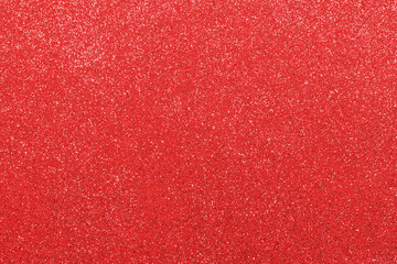 Wall Mural - RED background with glitter with many luminescent lights