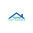 © sljubisa - Real estate logo. Creative logo for a company selling or renting real estate isolated on white background