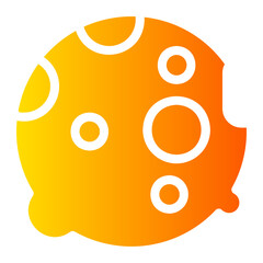 Sticker - asteroid icon