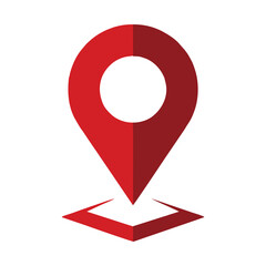 Poster - pin location symbol isolated icon vector illustration graphic design. Suitable for use in map design, location tags, share locations, location markers.