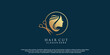 © AFFANYUDA - Hair cut logo with creative design icon vector icon illustration