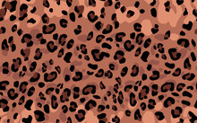 Abstract Modern Leopard Seamless Pattern. Animals Trendy Background. Color Decorative Vector Stock Illustration For Print, Card, Postcard, Fabric, Textile. Modern Ornament Of Stylized Skin