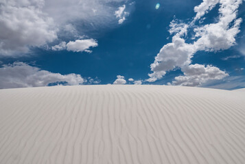 Sticker - white sand dunes