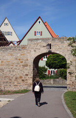 Poster - Stadttor an der Spitalgasse in Dinkelsbuehl