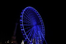 Ferris Wheel In Night