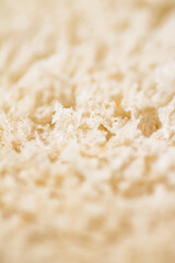 Wall Mural - Wheat bread pulp. Macro background. 