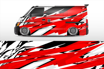  racing car wrap design for vehicle vinyl stickers and automotive company sticker livery