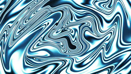 Wall Mural - Cool Blue Holographic Holo Swirl Background