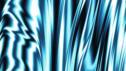 Wall Mural - cool blue holographic holo swirl background