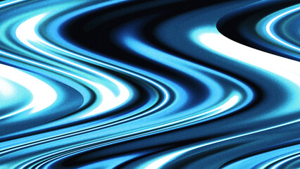 Wall Mural - cool blue holographic holo swirl background