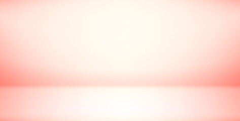 Aufkleber - Pink empty room. Abstract background. Template for design 