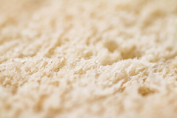 Wall Mural - Wheat bread pulp. Macro background. 