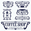 Flourish frames for coffee shop label, banner, logo, emblem, menu, sticker and other design