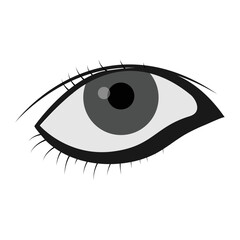 Wall Mural - eye icon vector