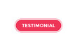 © MDneamul - Testimonial button web banner templates. Vector Illustration