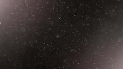 Wall Mural - Abstract background with animation of flying and flickering particles as bokeh of light. Animation of seamless loop.Dust bubbles snow animation.Bokeh Shiny Particles Loop Animation.