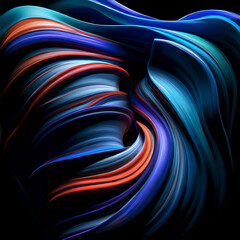 Wall Mural - abstract 3d background