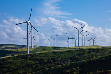 Giant windmills in Soya Hills
