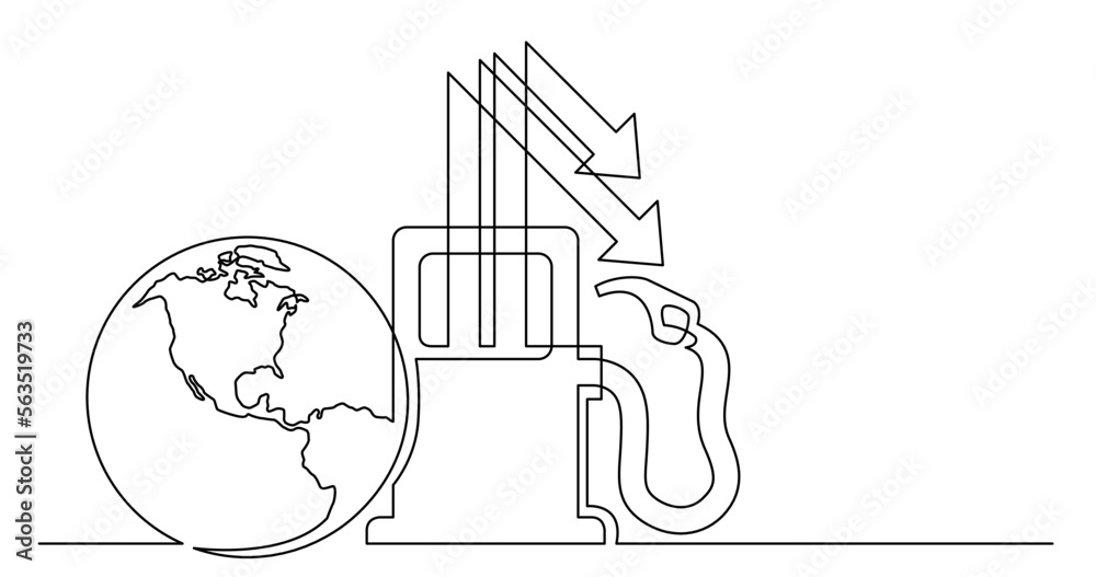 continuous line drawing vector illustration with FULLY EDITABLE STROKE ...